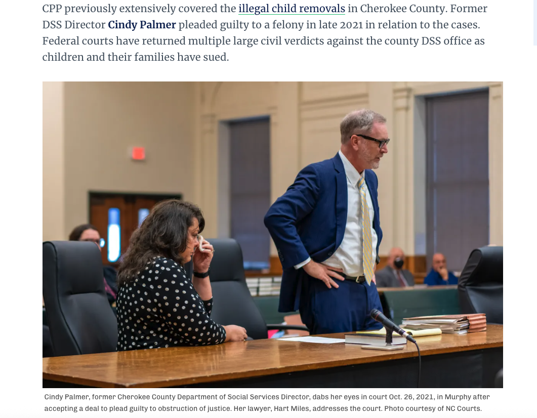 Cherokee County DSS Scandal